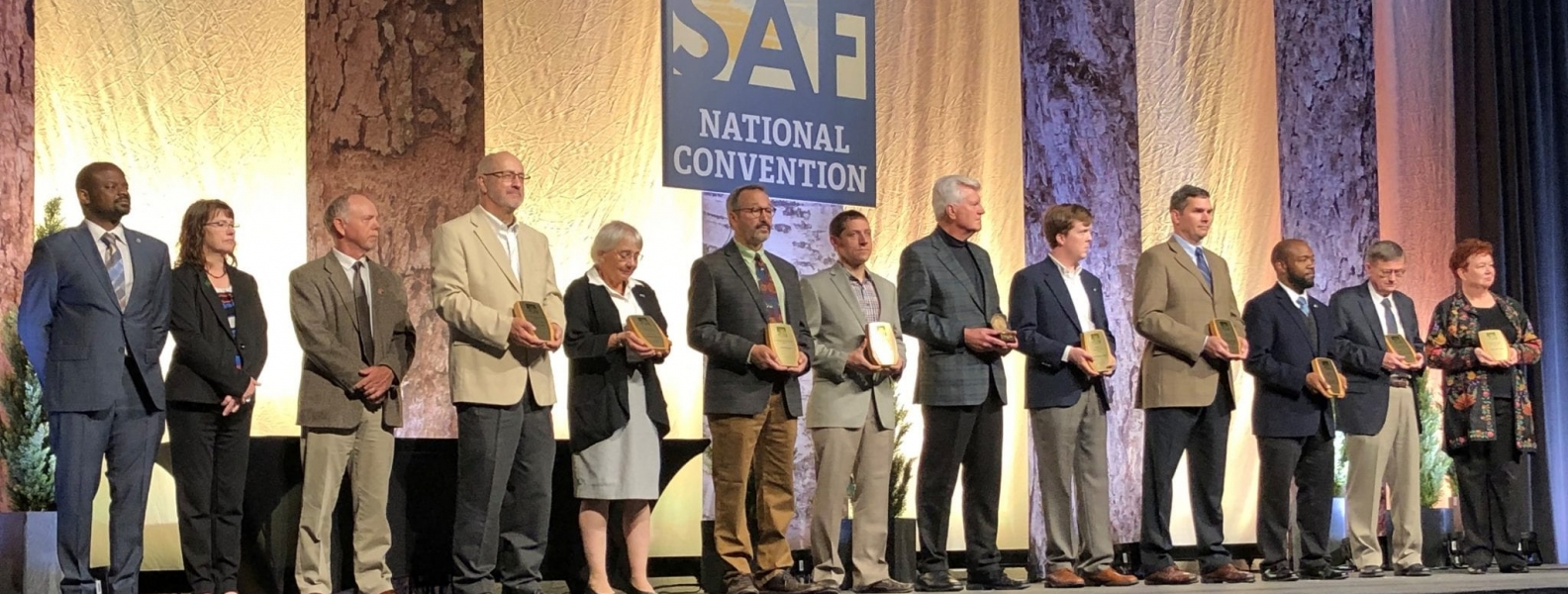 CARLTON OWEN AWARDED GIFFORD PINCHOT MEDAL BY SOCIETY OF AMERICAN